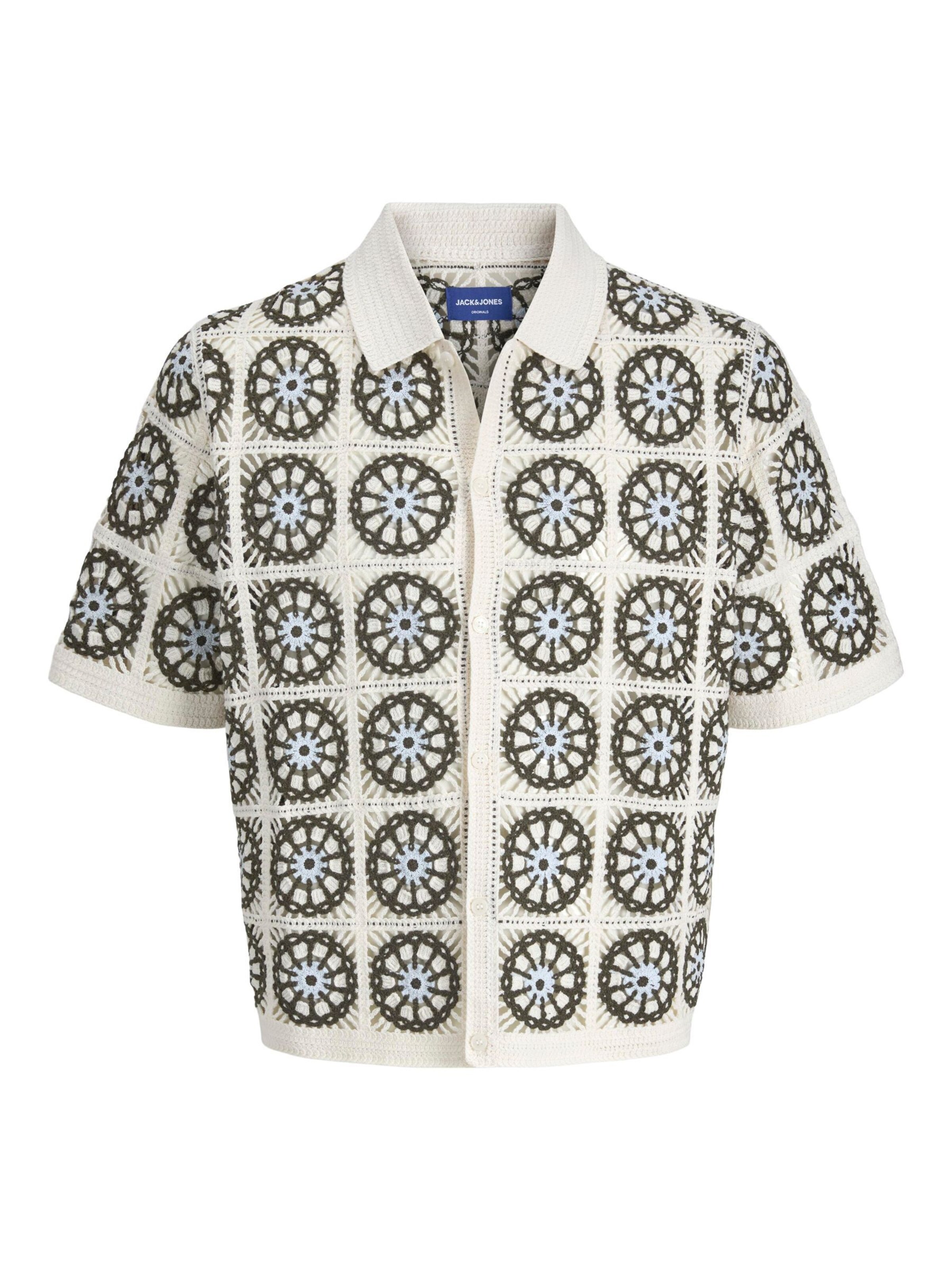 Giacchetta 'JORCARTAGENA' di JACK & JONES in bianco: frontale