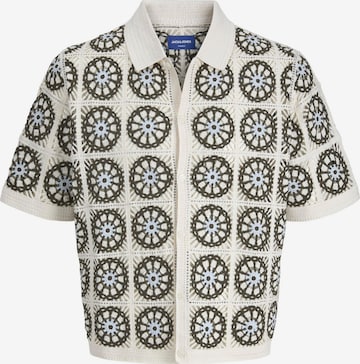 JACK & JONES - Cárdigan 'JORCARTAGENA' en blanco: frente