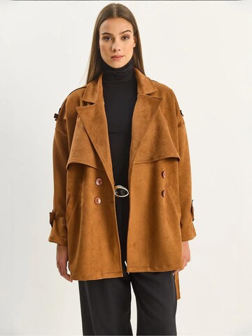 Bianco Lucci Tussenmantel in Bruin