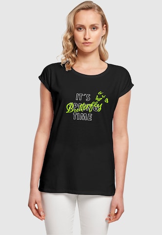 T-shirt 'It´s Spring Time' Merchcode en noir : devant