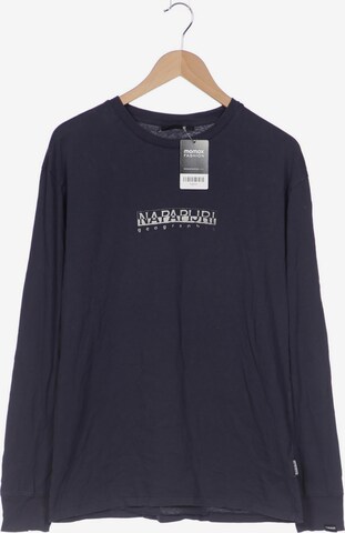 NAPAPIJRI Langarmshirt M in Blau: predná strana