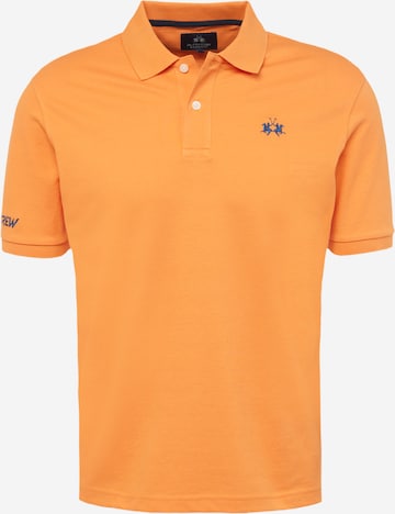 La Martina Poloshirt in Orange: Vorderseite