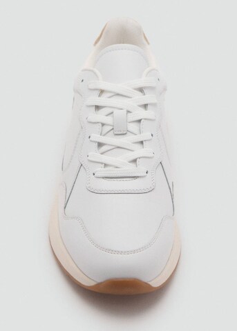 MANGO MAN Sneakers 'Rule' in White