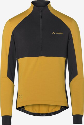 VAUDE Trikot 'Kuro' in Gelb: Vorderseite
