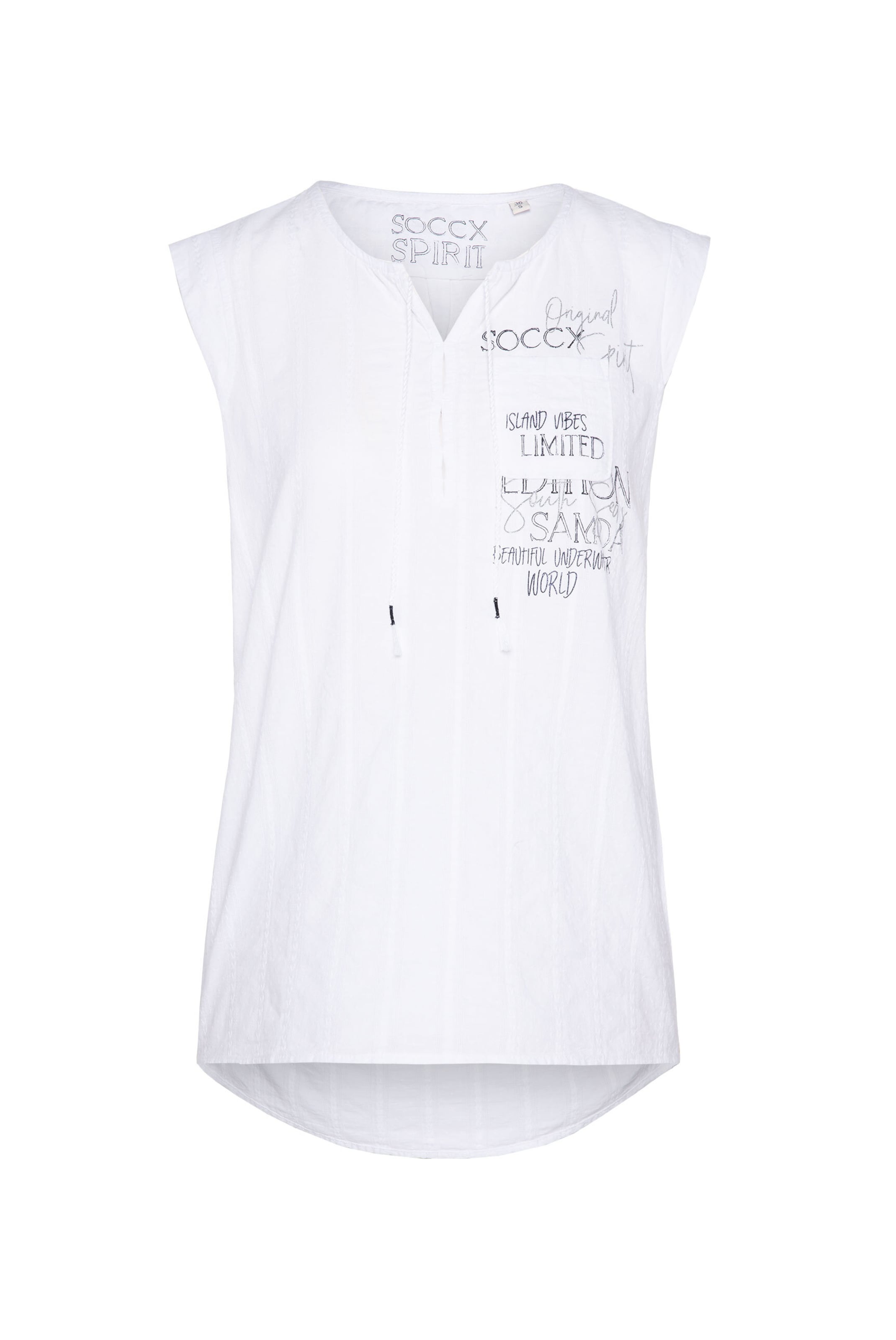 Soccx Blouse in Wit: voorkant