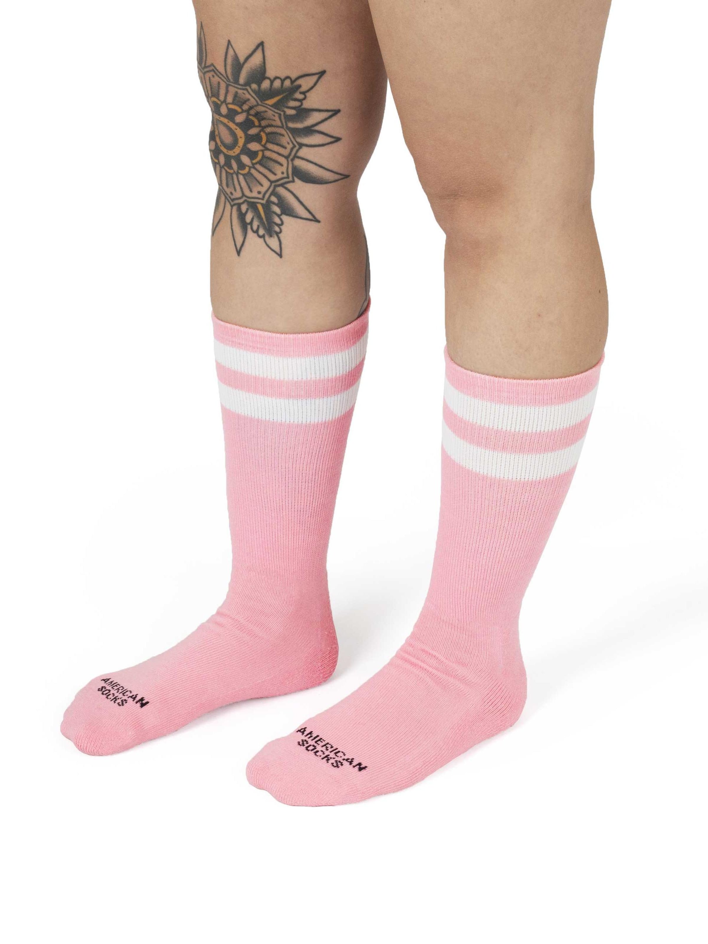 Chaussettes 'Bubblegum' American Socks en rose