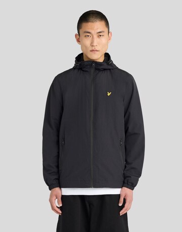 Lyle & Scott Tussenjas in Zwart: voorkant