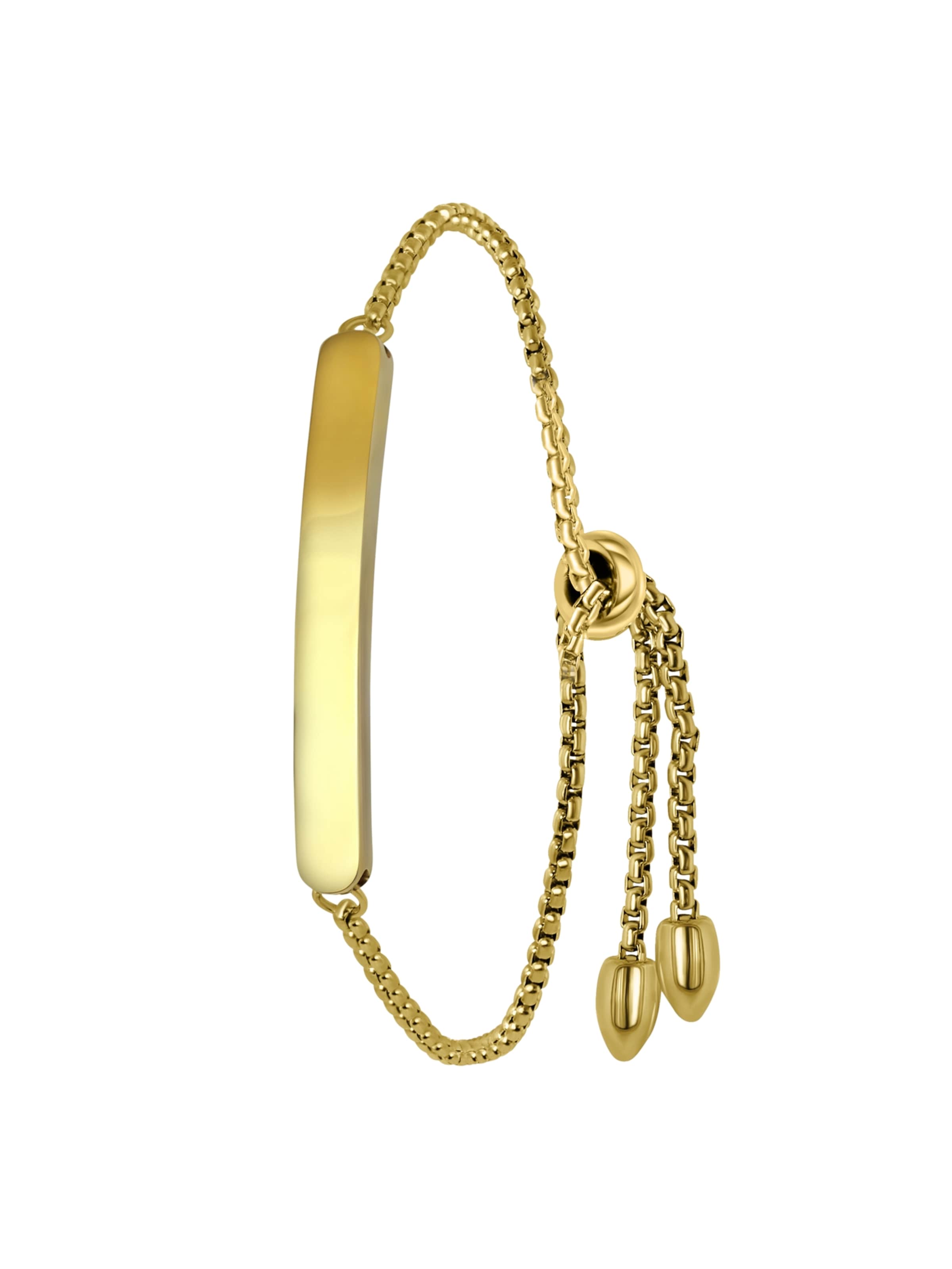 Lucardi Bracelet in Gold: front
