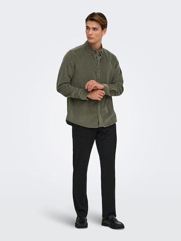 Only & Sons - Camisa 'Michael' en verde