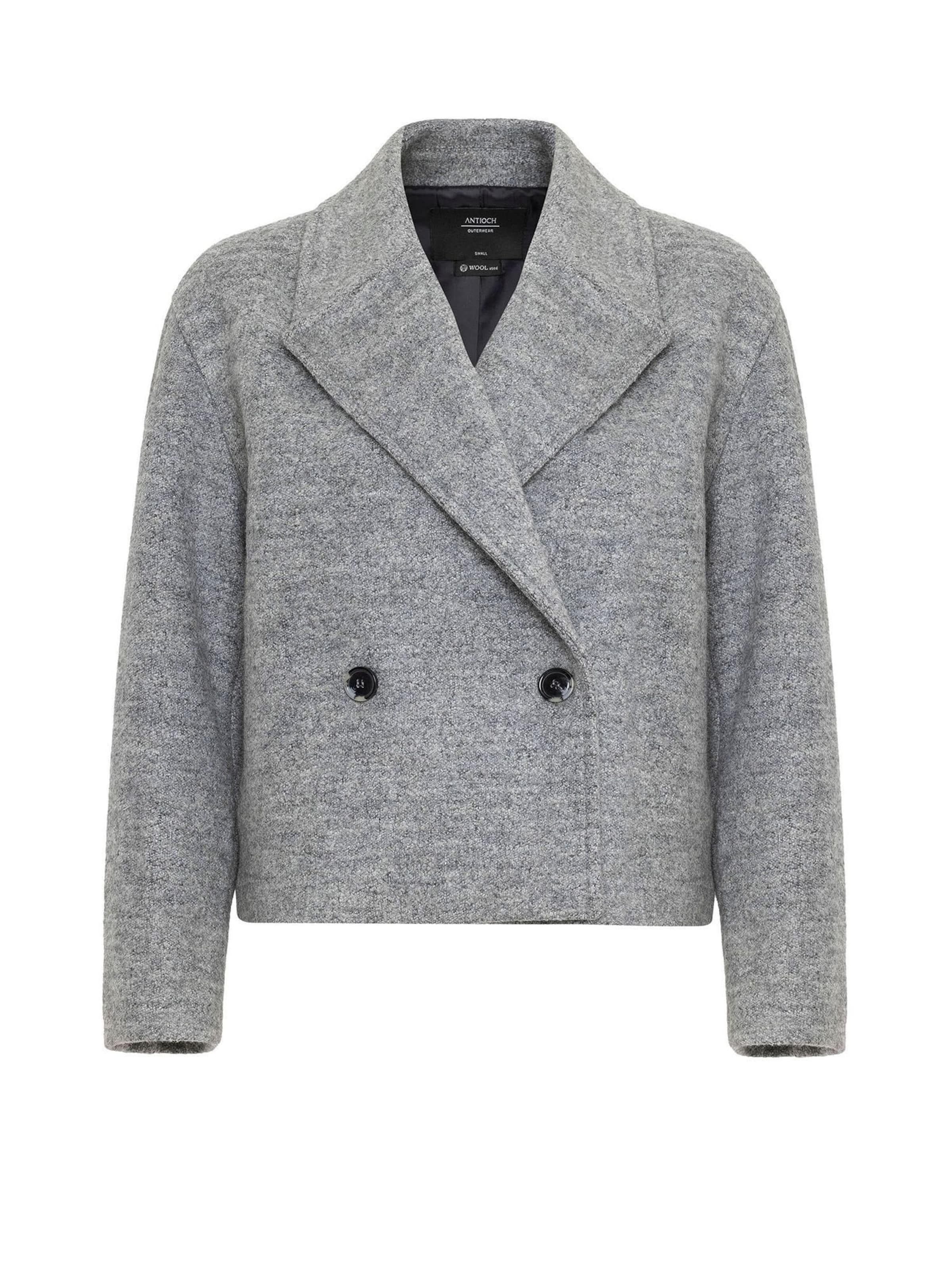 Antioch Overgangsfrakke i grå: forside