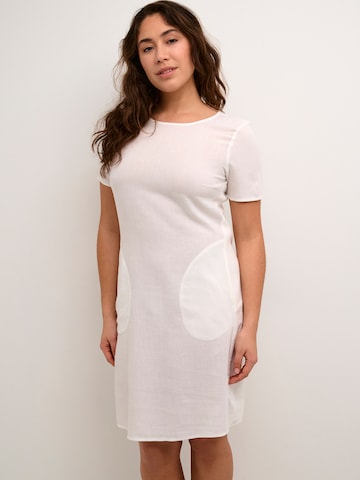 Kaffe Φόρεμα 'Milia' σε λευκό: μπροστά