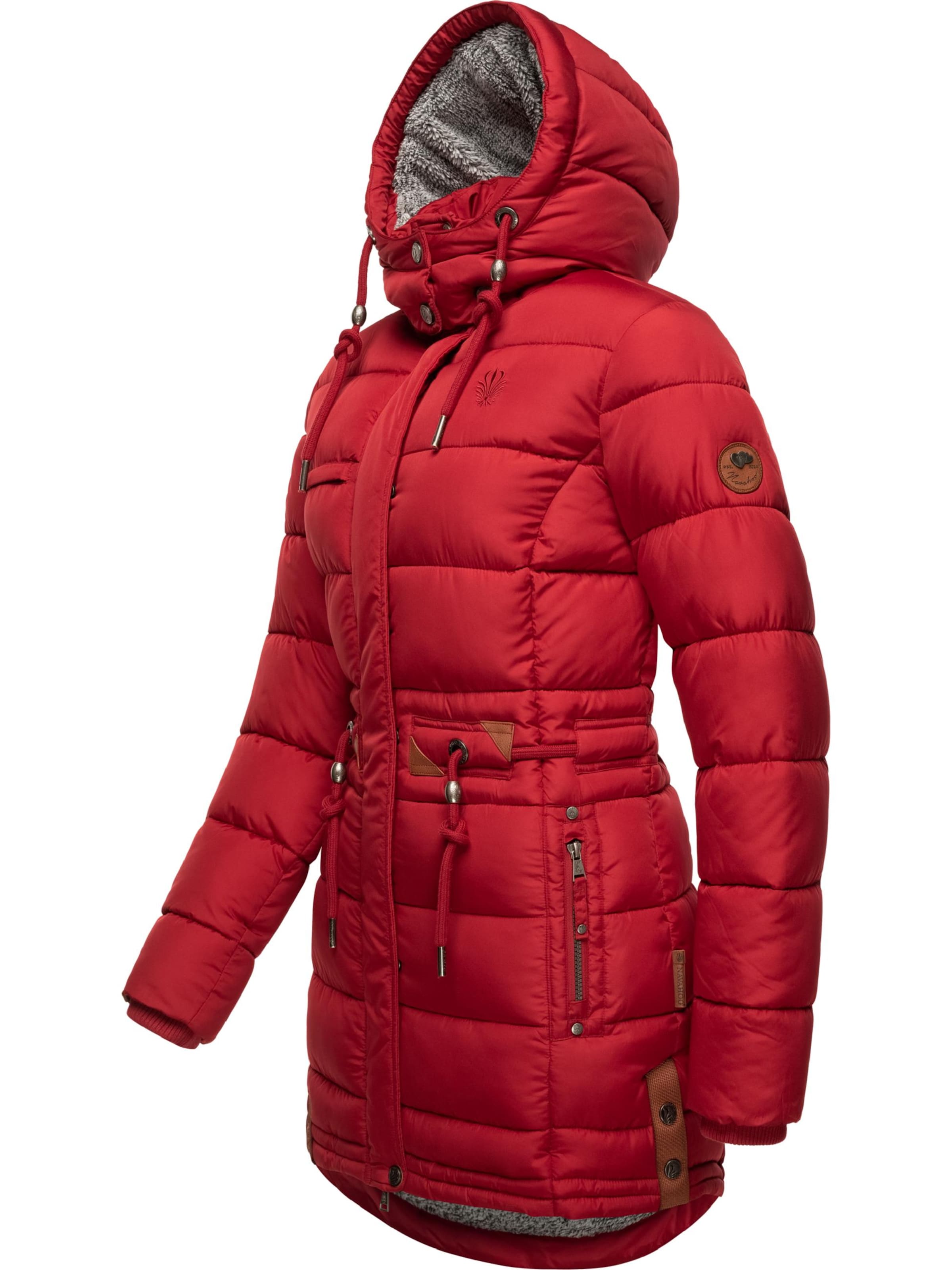 NAVAHOO Χειμερινό παλτό 'Daliee' σε κόκκινο