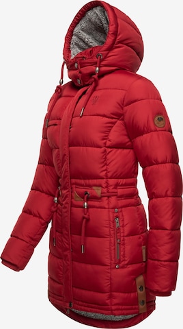 NAVAHOO Winter Coat 'Daliee' in Red