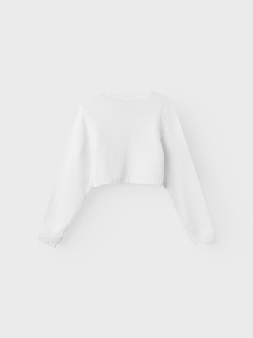 NAME IT Knit Cardigan in White