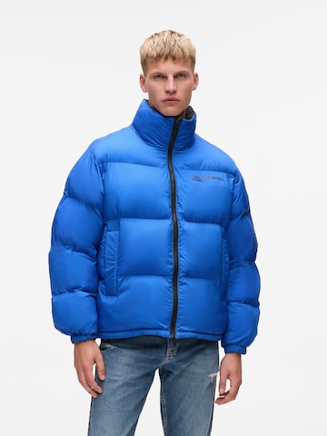 KARL LAGERFELD JEANS Zimní bunda – mix barev: přední strana