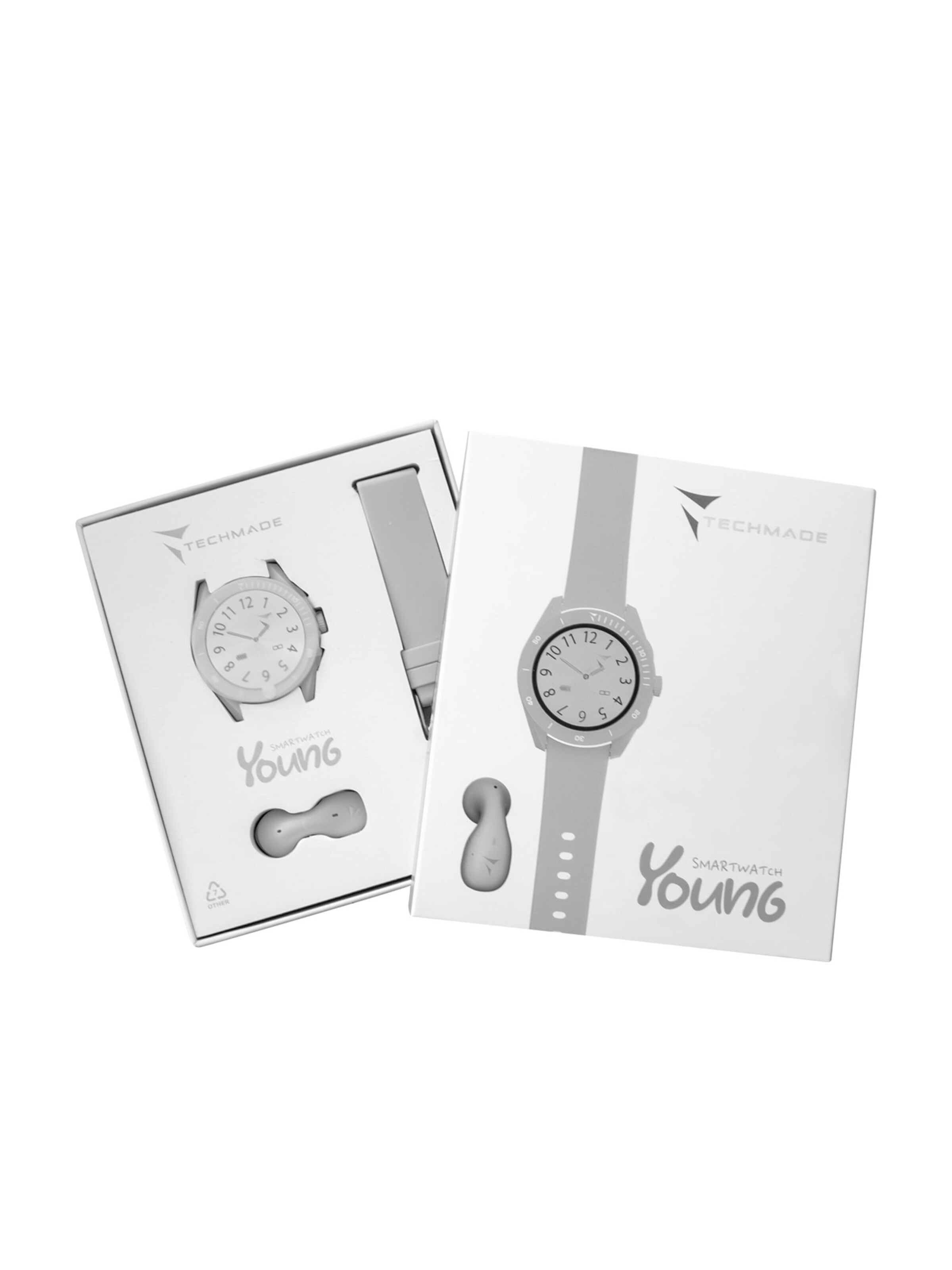 Techmade Digitaluhr 'Young White Bundle'‌‌‌‌‌‌‌ in Weiß