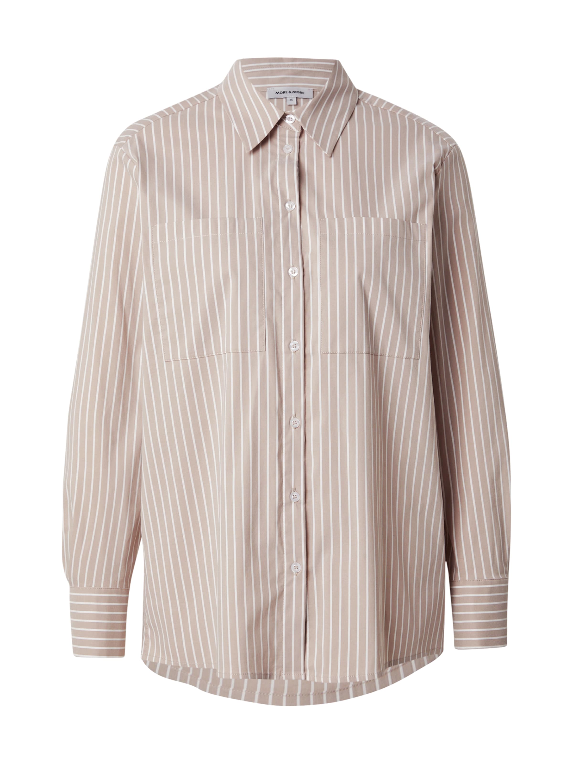 MORE & MORE Μπλούζα σε καφέ: μπροστά