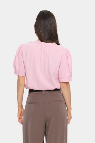 SAINT TROPEZ Blouse 'BrittSZ' in Pink
