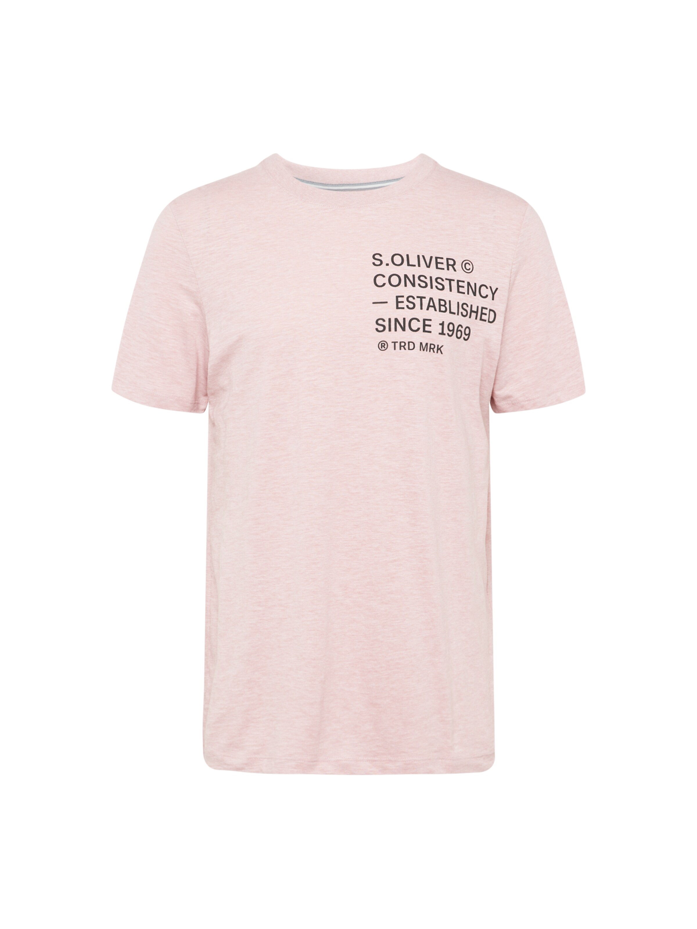T-Shirt s.Oliver en rose : devant