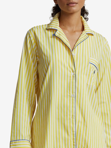 Polo Ralph Lauren Pajama ' Madison PJ Set - Shirting Stripes ' in Yellow