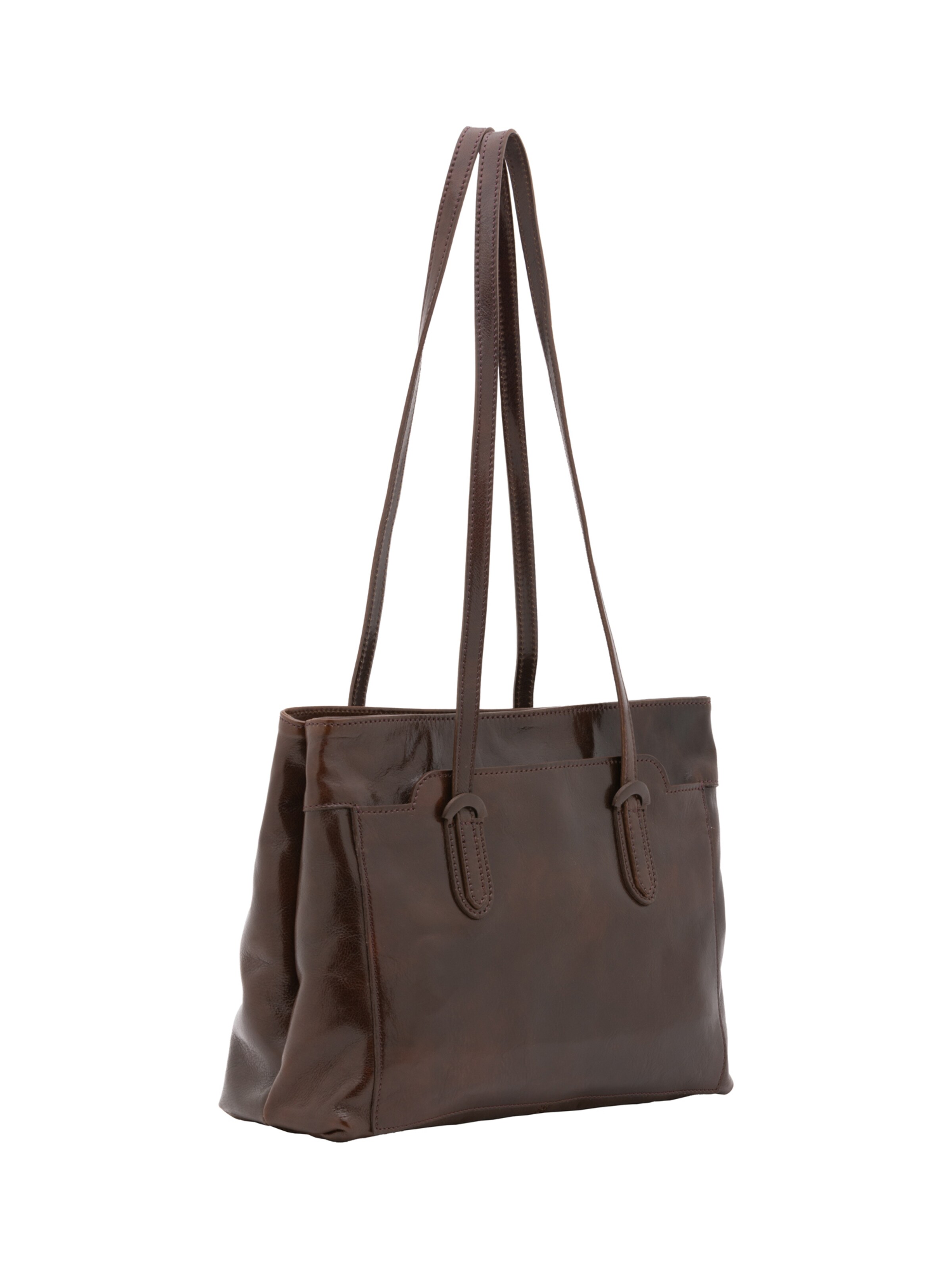 Viola Castellani Shoulder Bag in Brown: front