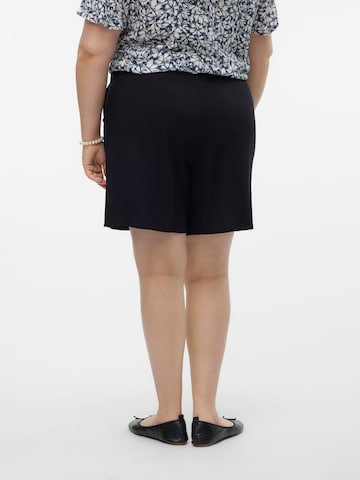 Vero Moda Curve Baggy Broek 'VMCEasy' in Zwart