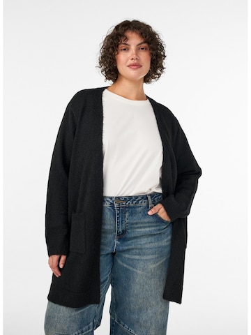 Zizzi Cardigan i sort