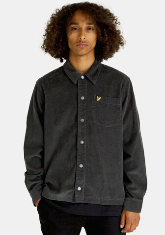 Comfort Fit Cămașă de la Lyle & Scott pe gri: față