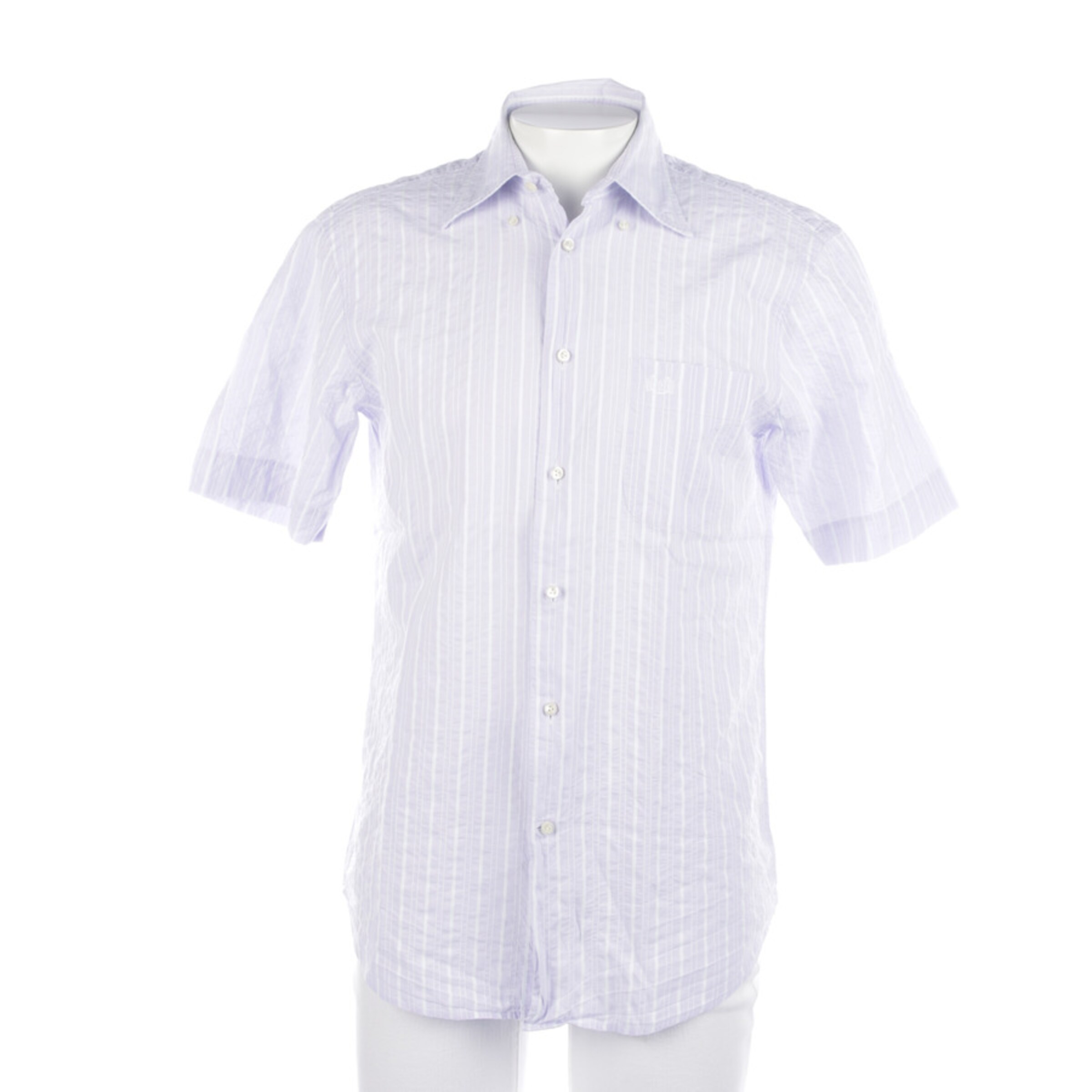 Van Laack Freizeithemd / Shirt / Polohemd langarm M in Lila: Vorderseite