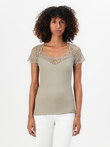 T-shirt 'Beatha' rosemunde en marron : devant