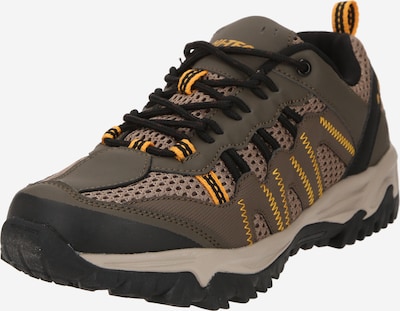 HI-TEC Ниски обувки 'JAGUAR' в жълто / таупе сиво / черно, Преглед на продукта
