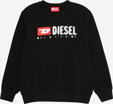 DIESEL - Sweatshirt em preto: frente