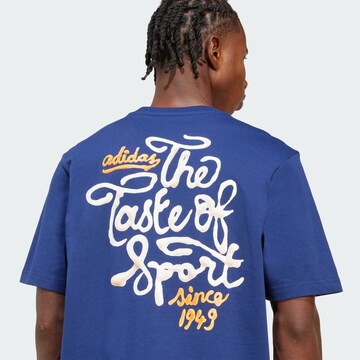 T-Shirt fonctionnel 'Food Sauce' ADIDAS SPORTSWEAR en bleu