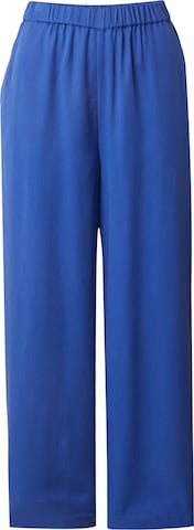 EDITED Wide leg Broek 'Nona' in Blauw: voorkant