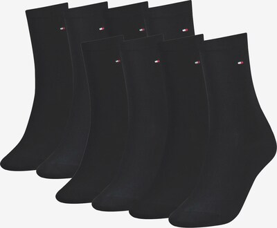 TOMMY HILFIGER Socken in rot / schwarz / weiß, Produktansicht
