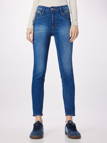 Le Temps Des Cerises Slimfit Jeans 'PULP' in Blauw: voorkant