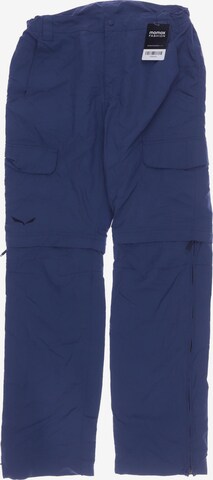 SALEWA Pants in 31-32 in Blue: front