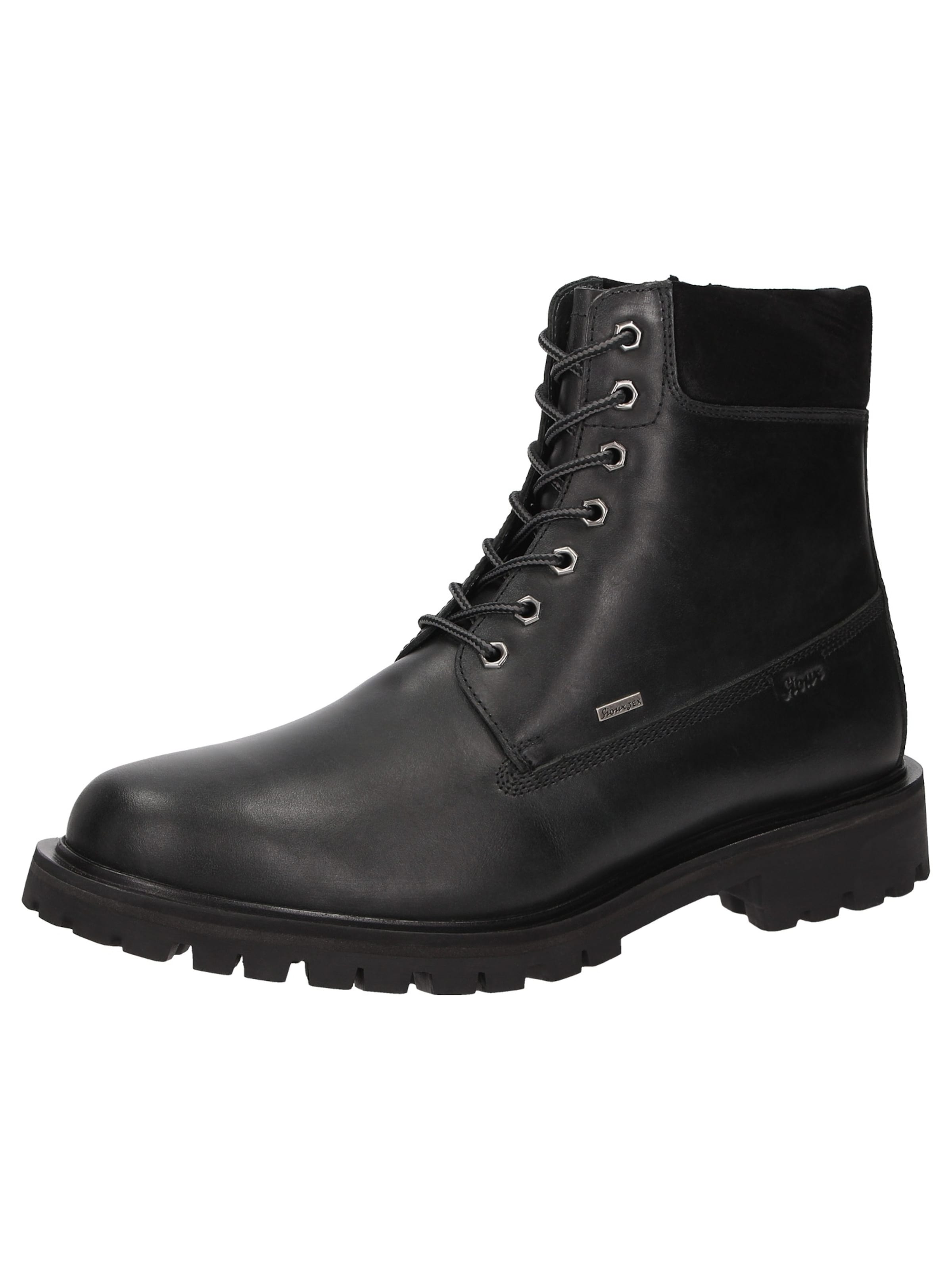 Bottines à lacets ' Aspar.-702-TEX-LF-H ' SIOUX en noir : devant
