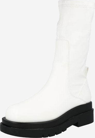 Misspap Stiefel in schwarz / weiß, Produktansicht