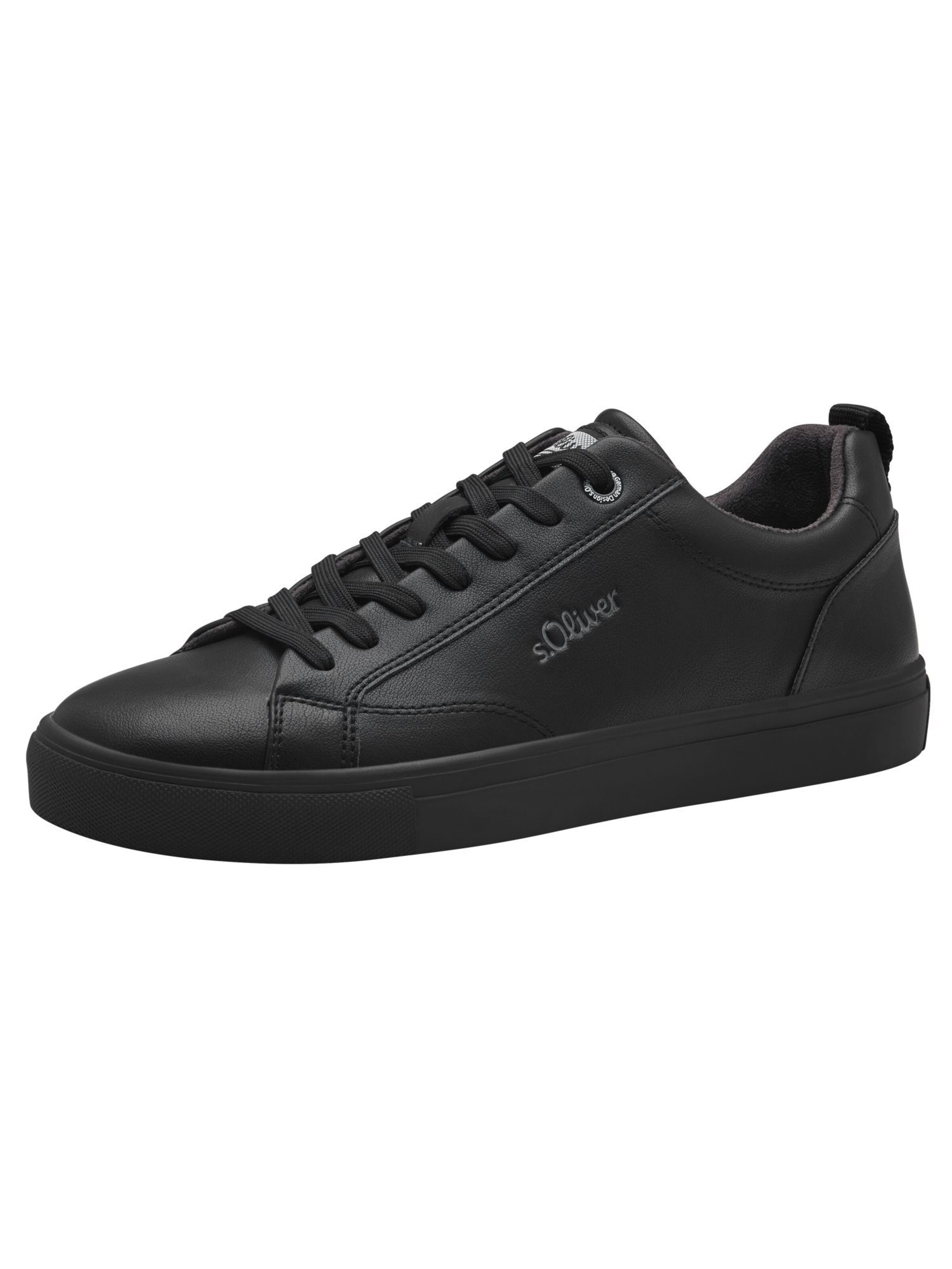 s.Oliver Platform trainers in Black