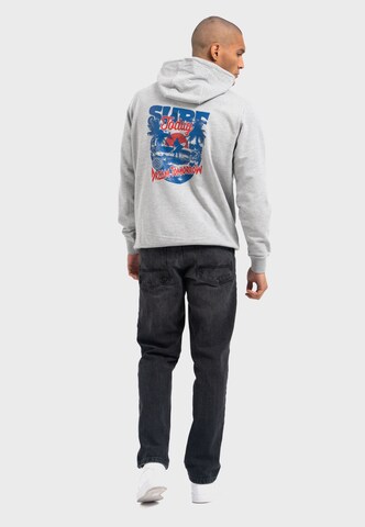 Oldskull Hoodie 'Worldvibe Surf Dreams' in Grau