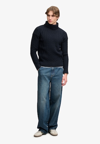 Superdry & Co Pullover 'Jacob' in Blau