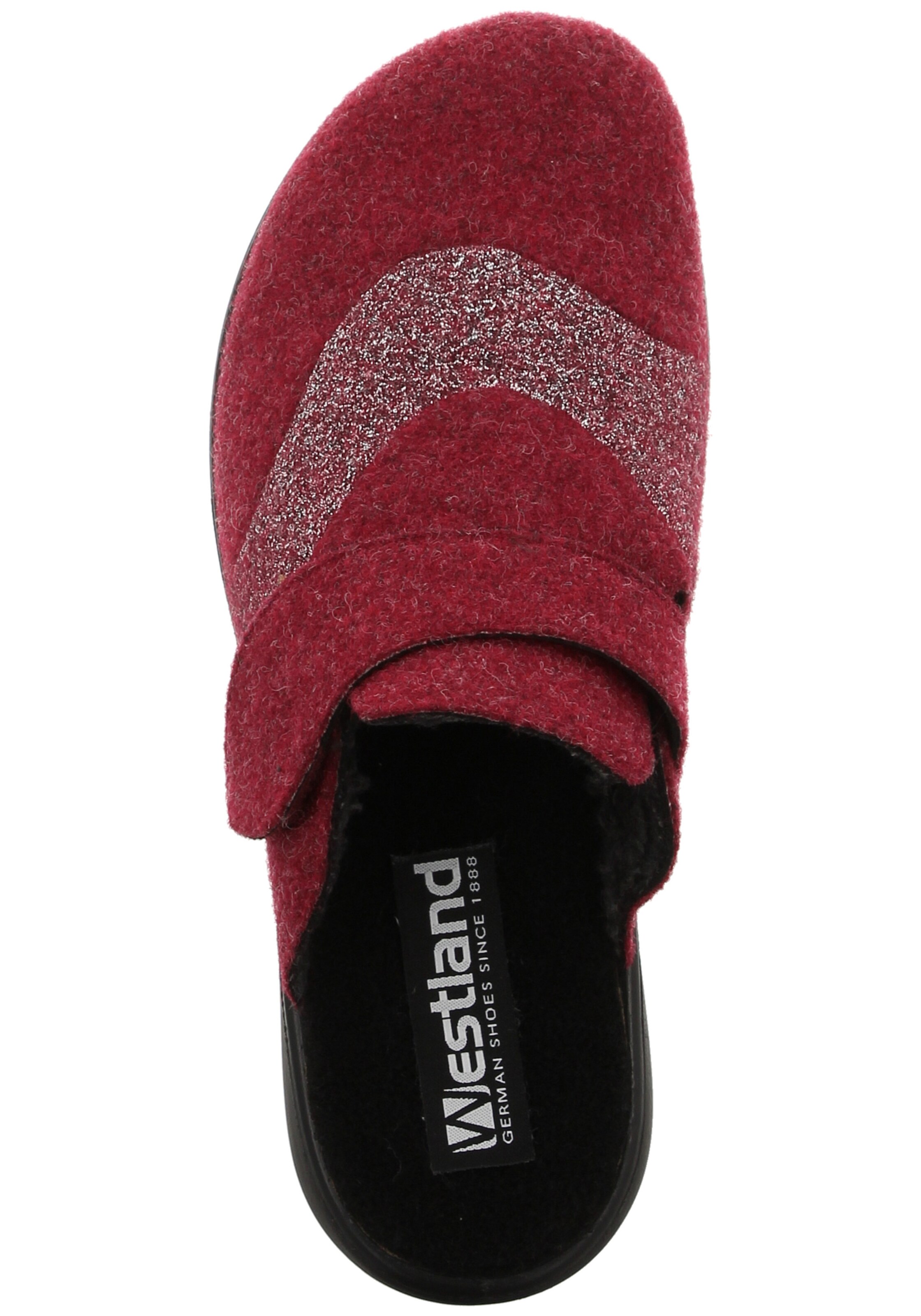 Westland Hausschuh in Rot