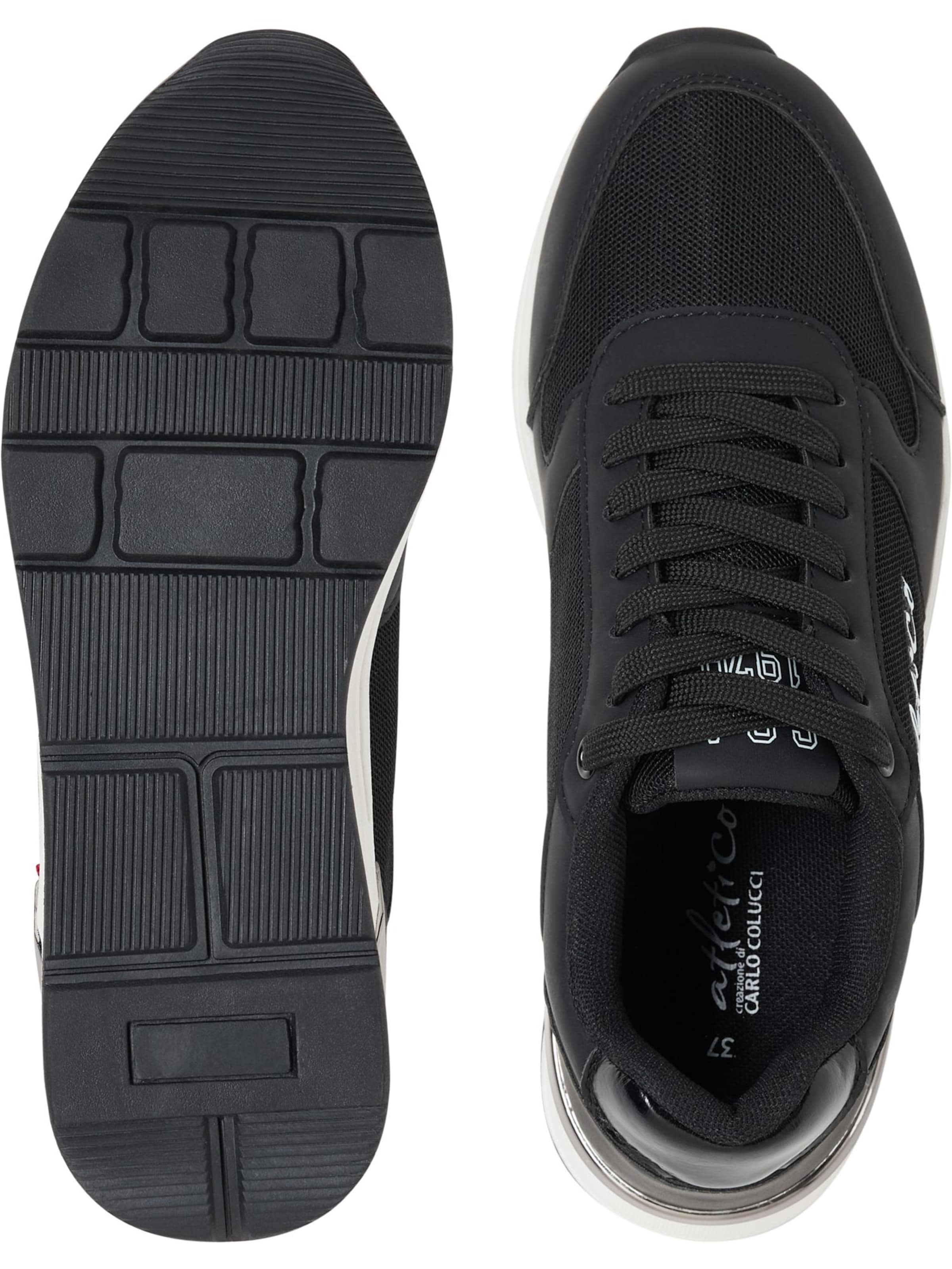 Baskets basses Carlo Colucci en noir