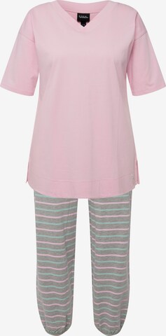 Ulla Popken Pajama Pants in Mixed colors: front