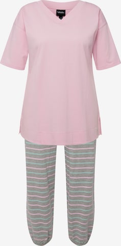 Pantalon de pyjama Ulla Popken en mélange de couleurs : devant