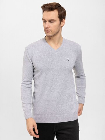 Pull-over Daniel Hills en gris