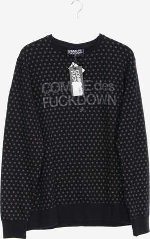 Comme des Fuckdown Sweater & Cardigan in L in Black: front