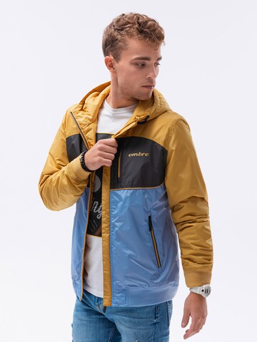 Veste mi-saison 'C447' Ombre en jaune