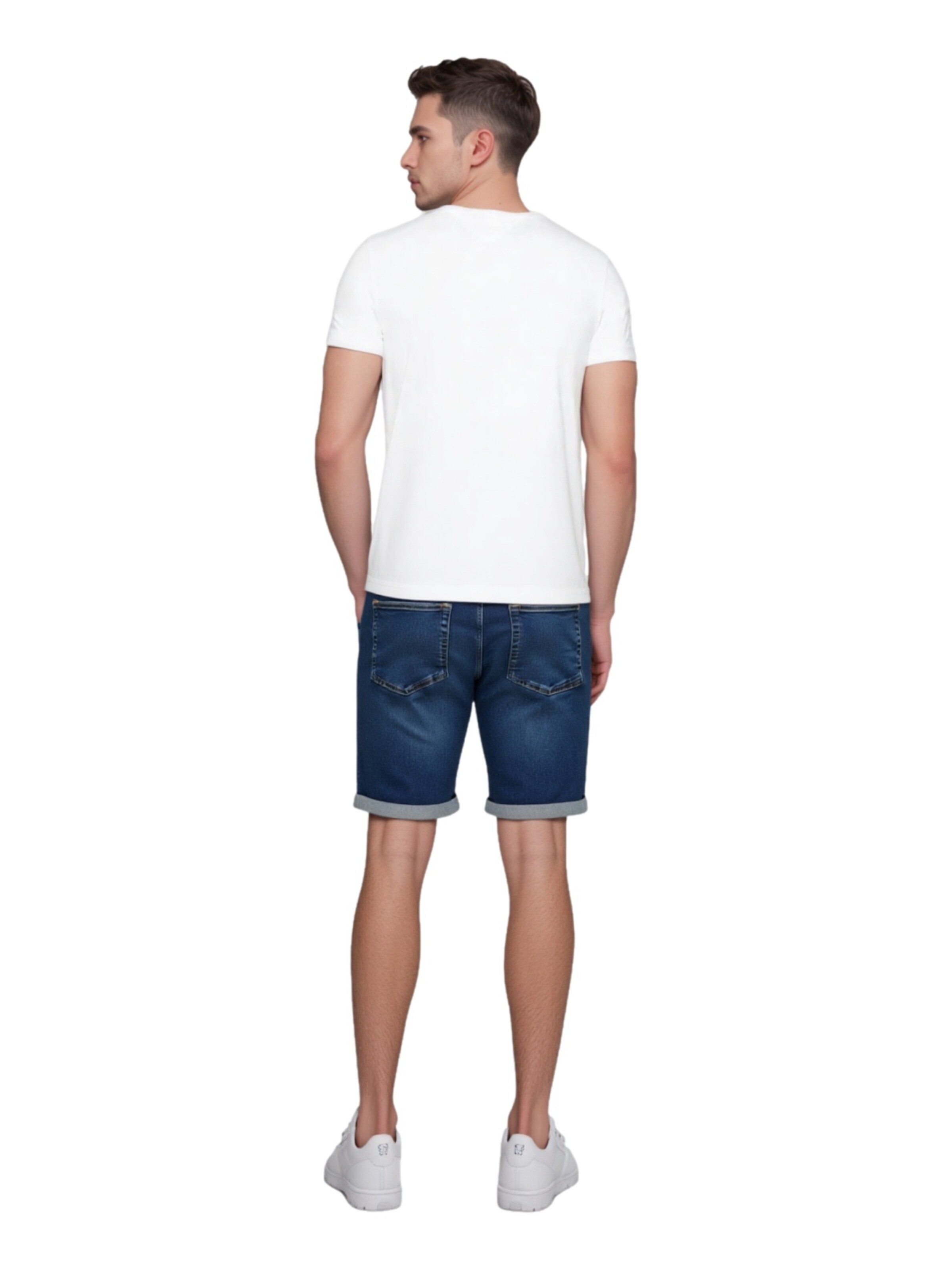 Only & Sons Regular Shorts 'Ply DBD 6188' in Blau